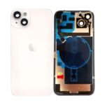 iPhone 14 plus : vitre arrière blanc + Support NFC