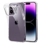 iPhone 14 pro Max : Coque  silicone transparente