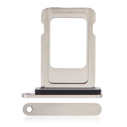 iPhone 15 Pro et 15 Pro Max : Tiroir SIM Blanc