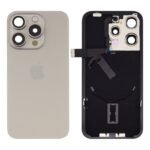 iPhone 15 pro Max : vitre arrière avec support -Naturel- Apple