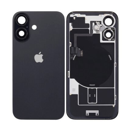 iPhone 16: Vitre arrière avec support+ NFC-Noir -Apple