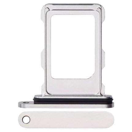iPhone 16 Pro / 16 pro Max : tiroir SIM titane blanc
