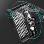 Kit Tournevis (32 en 1) : JAKEMY JM-8189A – Image 3