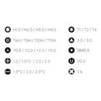 Kit Tournevis (32 en 1) : JAKEMY JM-8189A – Image 2