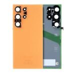 Vitre Arrière Samsung S24 Ultra  (S928) orange