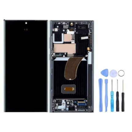 ECRAN COMPLET D'ORIGINE SAMSUNG GALAXY S23 ULTRA NOIR + OUTILS