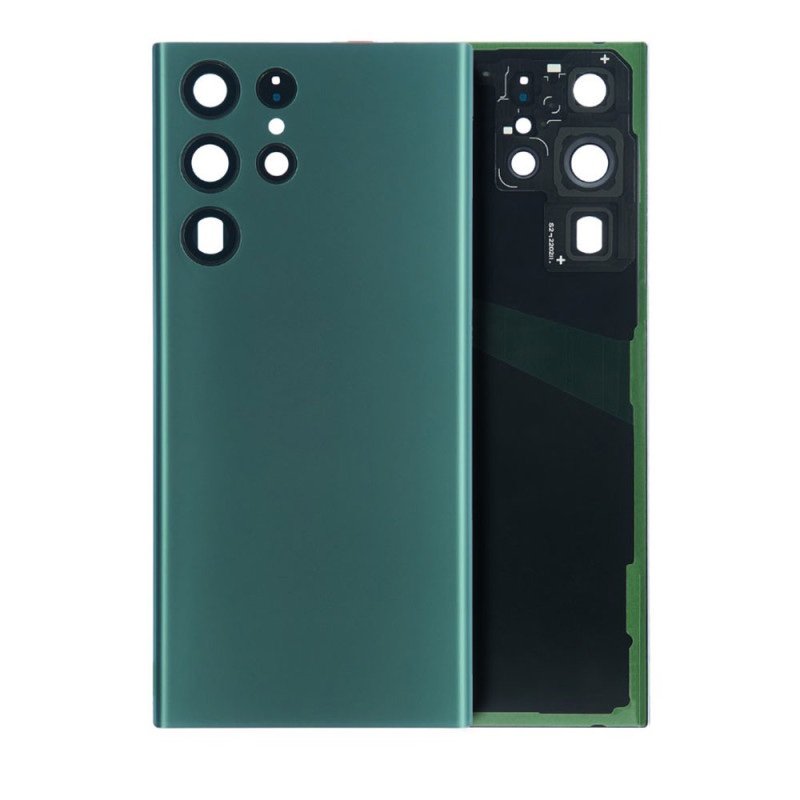 img_8388 VITRE ARRIÈRE SAMSUNG GALAXY S22 ULTRA VERT – Image 1