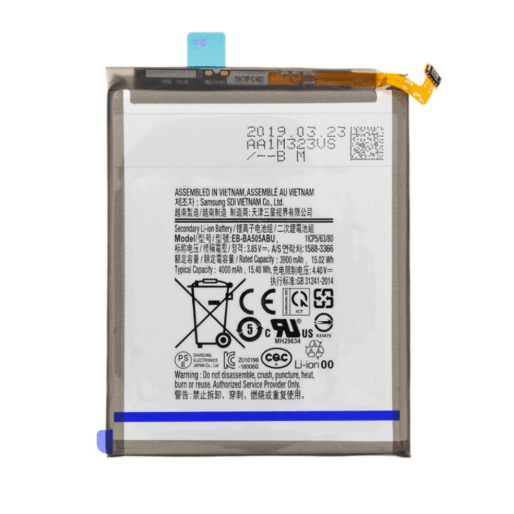 img_0221 Batterie EB-BA505ABU pour Samsung Galaxy A50 / A30 / A20 – 4000mAh – Qualité Atelier – Testée avant envoi – Image 1