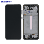 Écran Complet Original Samsung Galaxy A33 5G (SM-A336B) - Super AMOLED avec Châssis - Noir