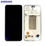 Écran Complet Original Samsung Galaxy A36 5G (SM-A366B) - Super AMOLED avec Châssis - Lavande (Awesome Lavender)