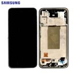 Écran Complet Original Samsung Galaxy A36 5G (SM-A366B) - Super AMOLED avec Châssis - Noir (Awesome Black)
