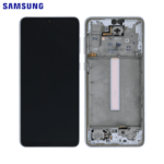 Écran Complet ORIGINAL Samsung Galaxy A33 5G (SM-A336B) - Super AMOLED - Blanc