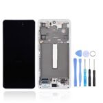 ECRAN COMPLET D'ORIGINE SAMSUNG GALAXY S21 FE BLANC + OUTILS