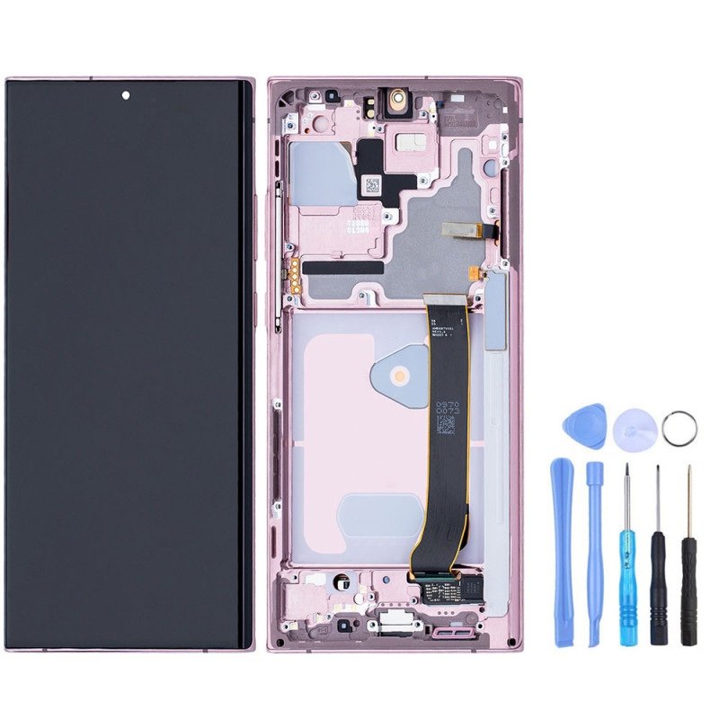img_8558 ECRAN COMPLET D'ORIGINE SAMSUNG GALAXY NOTE 20 ULTRA BRONZE + OUTILS – Image 1