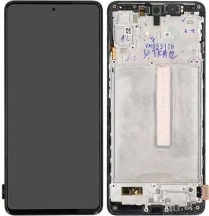 Samsung Galaxy M53 5G M536B - Écran LCD + Ecran Tactile + Cadre (Noir) - GH82-28812A, GH82-2889 Service Pack