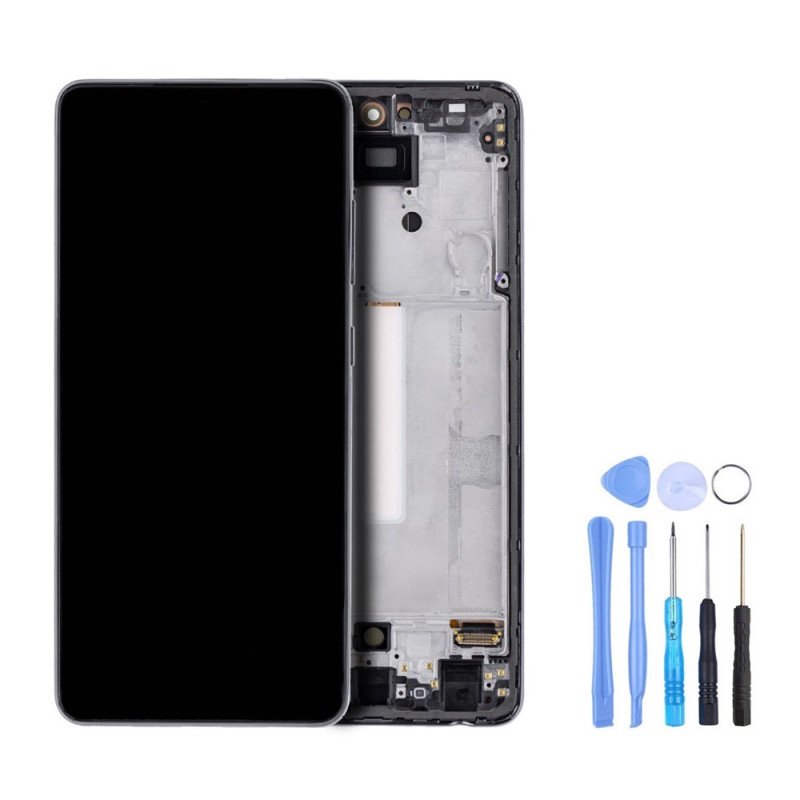 img_8913 ECRAN D'ORIGINE SAMSUNG GALAXY A52 (4G / 5G) NOIR + OUTILS – Image 1