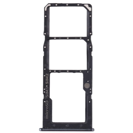 TIROIR DOUBLE SIM + MICRO SD SAMSUNG GALAXY A30S / A50S NOIR