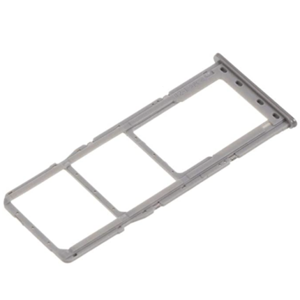 TIROIR DOUBLE SIM + MICRO SD SAMSUNG GALAXY A30S / A50S BLANC