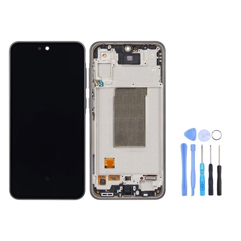 img_8949 ECRAN D'ORIGINE SAMSUNG GALAXY A36 5G NOIR + OUTILS – Image 1