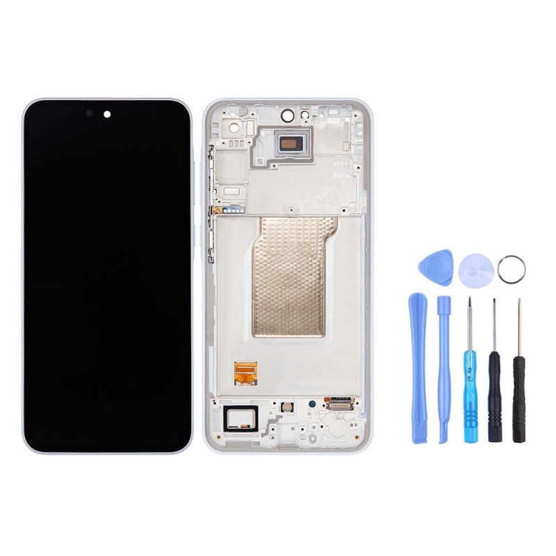 img_8989-3 ECRAN D'ORIGINE SAMSUNG GALAXY A35 5G BLEU – Image 1