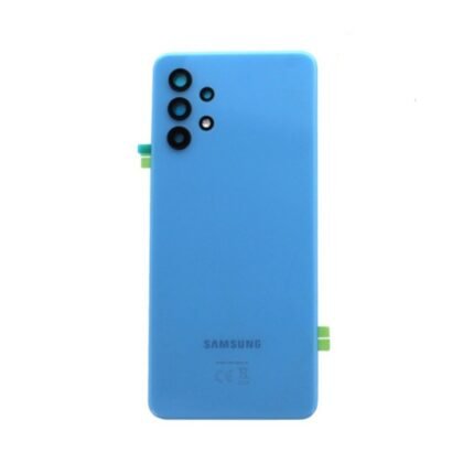 VITRE ARRIÈRE D'ORIGINE SAMSUNG GALAXY A32 4G BLEU