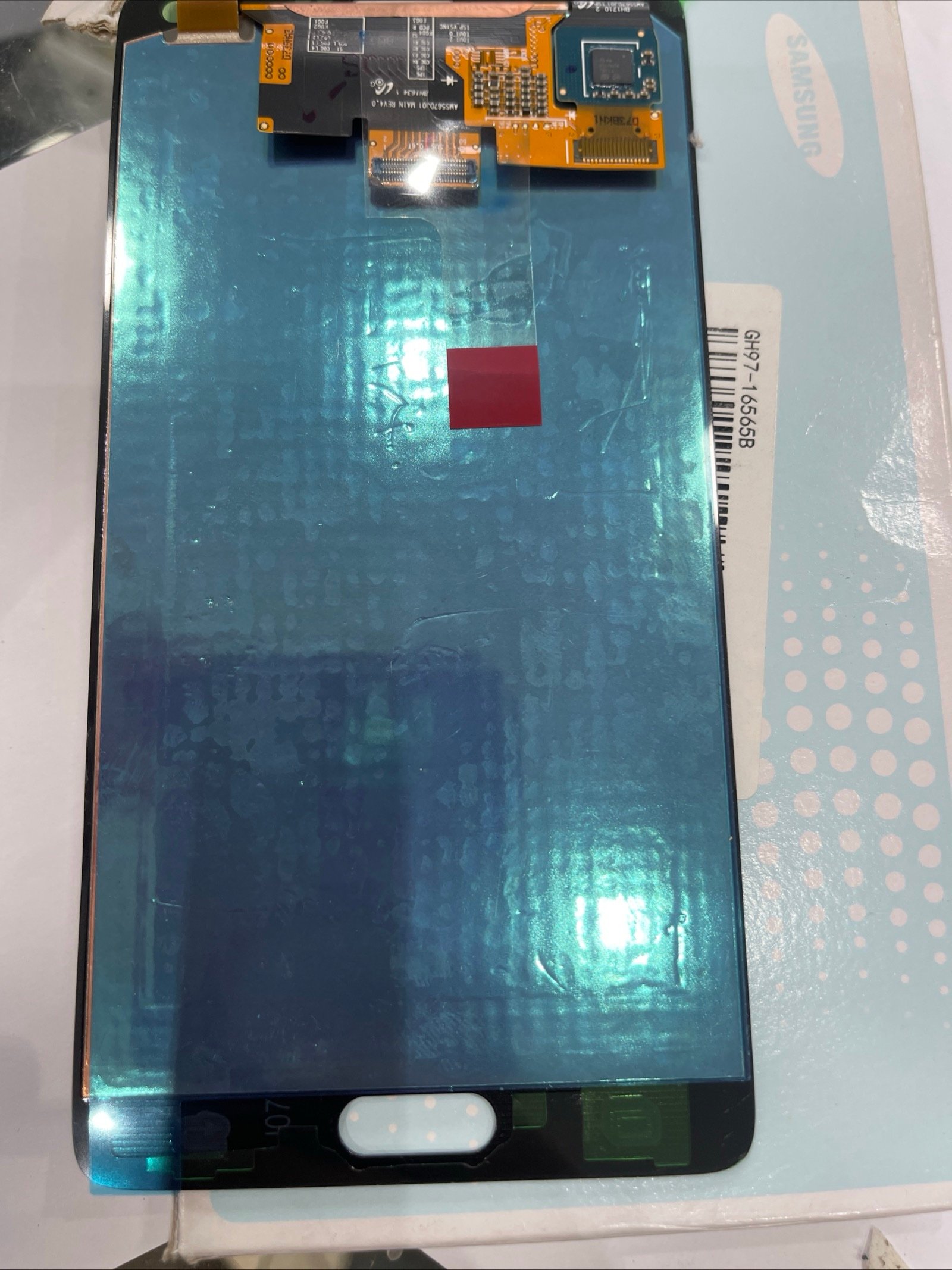 img_9330 Vitre Tactile + Ecran LCD pour Samsung Galaxy Note 4 N9100 SM-N910F Original – Image 1