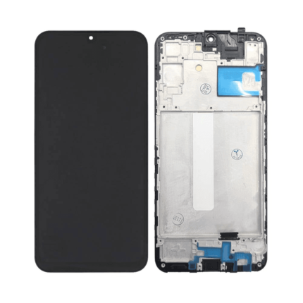 Écran Complet + Châssis pour Samsung Galaxy A25 5G (SM-A256B) - Version Compatible Haute Fidélité - Noir