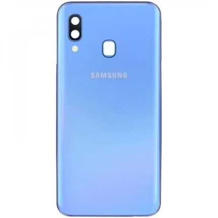 Cache Arrière Vitre pour Samsung Galaxy A40 (SM-A405F) – Couleur Bleue –