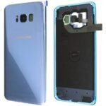 Vitre Arrière en Verre pour Samsung Galaxy S8 (SM-G950F) – Couleur Bleu Corail