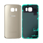 Vitre Arrière Samsung Galaxy S6 Edge G925 Or - Cache Arrière Original avec Adhésif