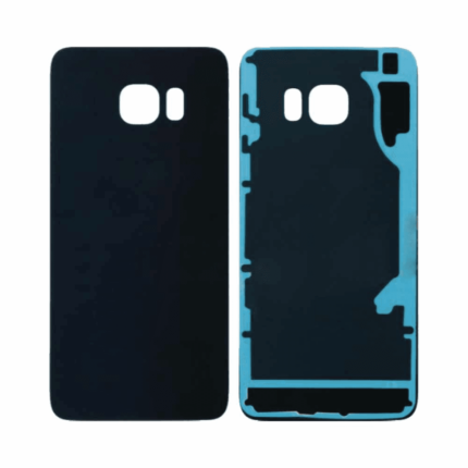 Vitre Arrière Samsung Galaxy S6 Edge Plus G928 Bleu - Cache Arrière Premium avec Adhésif