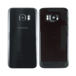 Vitre Arrière Samsung Galaxy S7 G930 Noir - Cache Arrière Premium avec Adhésif