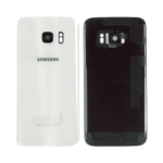 Vitre Arrière Samsung Galaxy S7 G930 Blanc - Cache Arrière Premium avec Adhésif