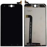 VITRE TACTILE + ECRAN LCD avec châssis POUR ASUS ZENFONE SELFIE ZD551KL Z00UD 5.5" NOIR -