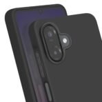 Coque en Silicone Souple pour Samsung Galaxy A07 – Protection Antichoc Finition Mate – Noir Profond