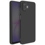 Coque en Silicone Souple pour Samsung Galaxy A07 – Protection Antichoc Finition Mate – Noir Profond – Image 3
