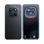 Vitre Arrière Xiaomi Redmi Note 15 Pro+ 5G Noir – Cache Face Arrière de Remplacement Premium avec Adhésif