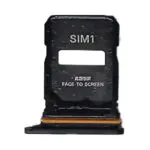 Tiroir SIM Xiaomi Redmi Note 15 Pro 5G Noir – Support Double Carte Nano SIM / Micro SD – Qualité Premium avec Joint