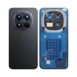 Cache Arrière Xiaomi Redmi Note 15 Pro 5G Vitre Noir – Face Arrière avec Lentille Caméra et Adhésif – Qualité Premium