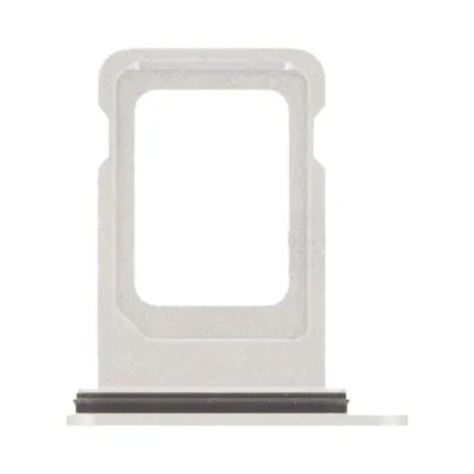 Tiroir SIM Blanc iPhone 17e – Porte Carte Nano SIM avec Joint d'Étanchéité – Qualité Premium – Apple