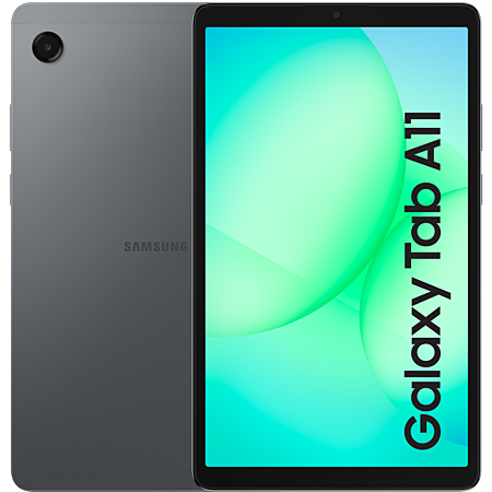img_2355 Pack Samsung Galaxy Tab A11 8.7" Wifi 64Go Gris + Pochette de Protection Noire + Vitre en Verre Trempé + chargeur rapide 3 port – Image 1