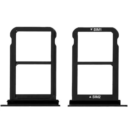 Tiroir porte-carte SIM de remplacement pour Huawei P20 noir