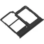 Tiroir carte SIM et SD Samsung Galaxy A20e A202 noir premium