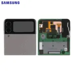 Ecran Tactile Externe Original avec Cache Arrière Samsung Galaxy Z Flip 3 5G F711 (Supérieur) GH97-26773G Gris