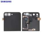 Ecran Tactile Externe Original Samsung Galaxy Z Flip 6 5G F741 GH97-30012F Blanc