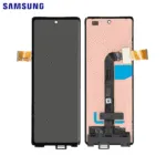 Ecran Tactile Externe Original Samsung Galaxy Z Fold 2 F916 GH82-23943A GH82-24024A Noir