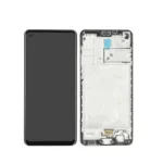 Ecran Tactile OEM avec Châssis Samsung Galaxy A21S A217F Noir