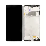 Ecran Tactile OEM avec Châssis Samsung Galaxy A22 4G A225 Noir