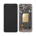 Ecran Tactile Oled avec Châssis Samsung Galaxy A55 5G A556 Lilas