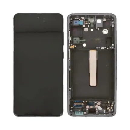 Ecran Tactile Oled avec Châssis Samsung Galaxy S21 FE G990 Graphite